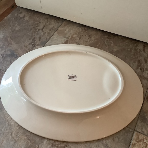 Antique Vintage Theodore Haviland Apple Blossom Serving Platter - Picture 6 of 7